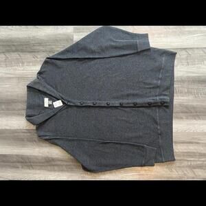 Oak Hill Shawl Collar Cardigan Men's Charcoal 3XLT